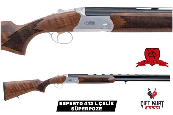 AKDAŞ ESPERTO 412 L SÜPERPOZE YİVSİZ AV TÜFEĞİ